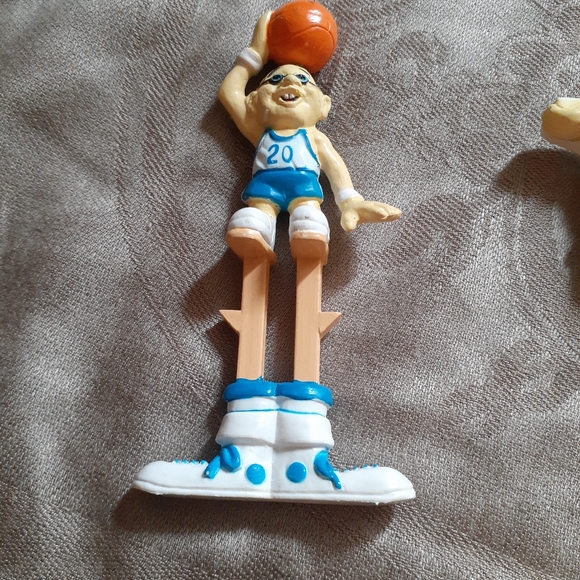 1980's RARE Sportfreaks 3 Piece Set $12.50 Shipping Sports Freaks Figures - Picture 4 of 16